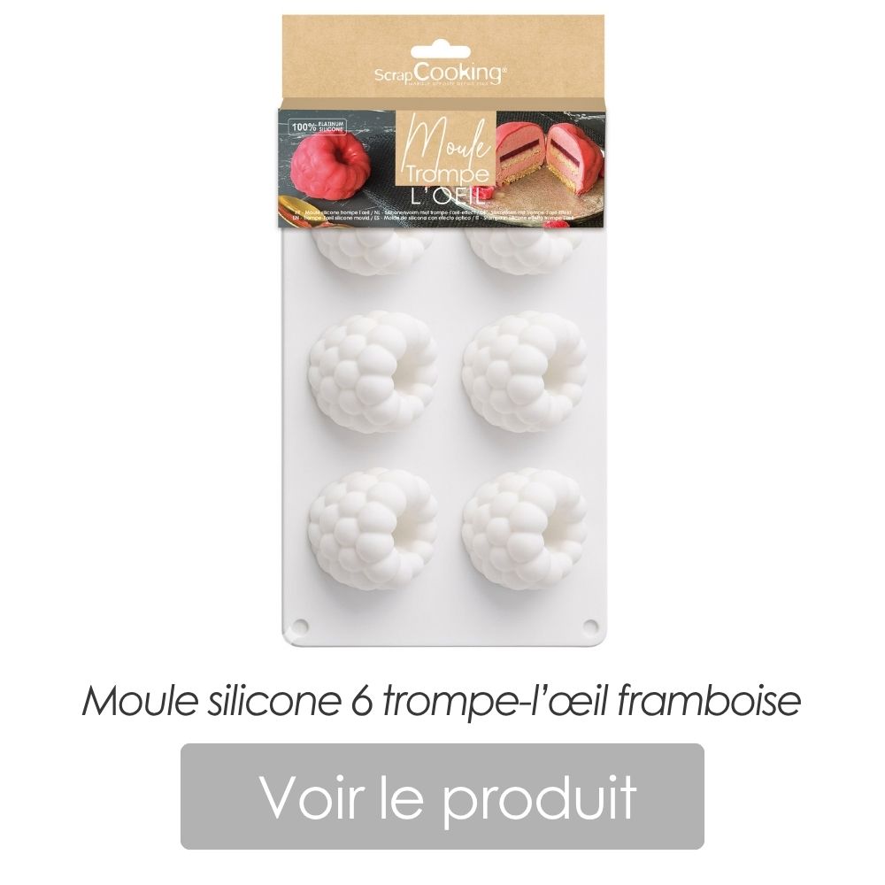 6 trompe l'œil framboise